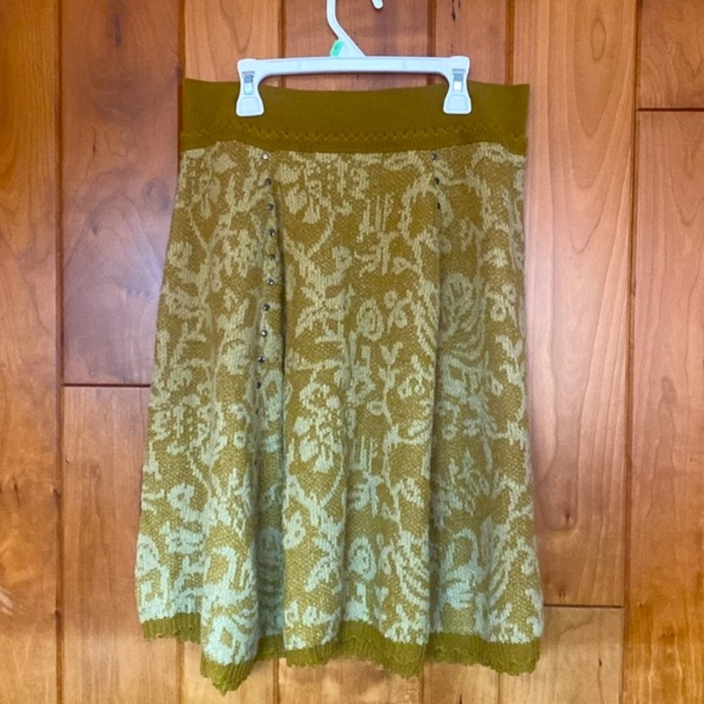 Anthropologie MOTH sweater midi-skirt